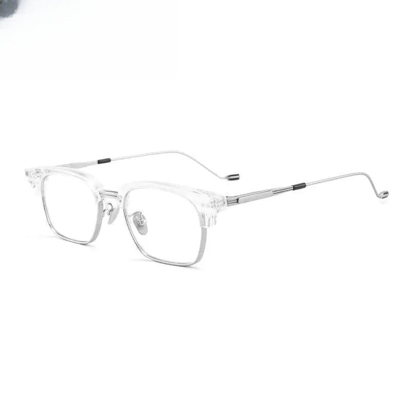 Unisex Square Full Rim Acetate Prescription Glasses Gxyj184 — view 7 | Rx Spectacle