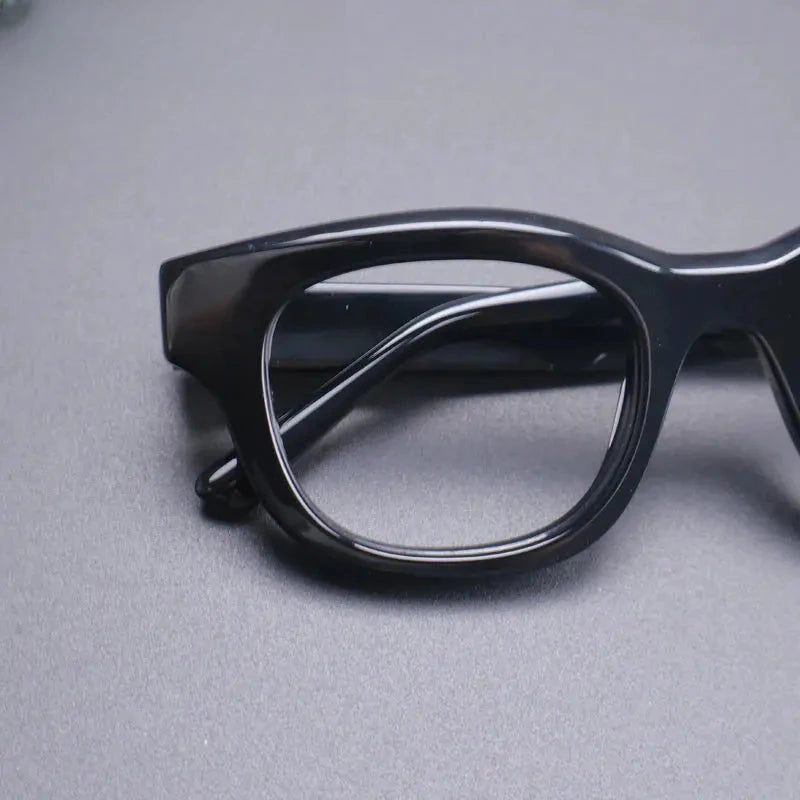 Unisex Oval Full Rim Acetate Prescription Glasses Gxyj1534 — view 3 | Rx Spectacle