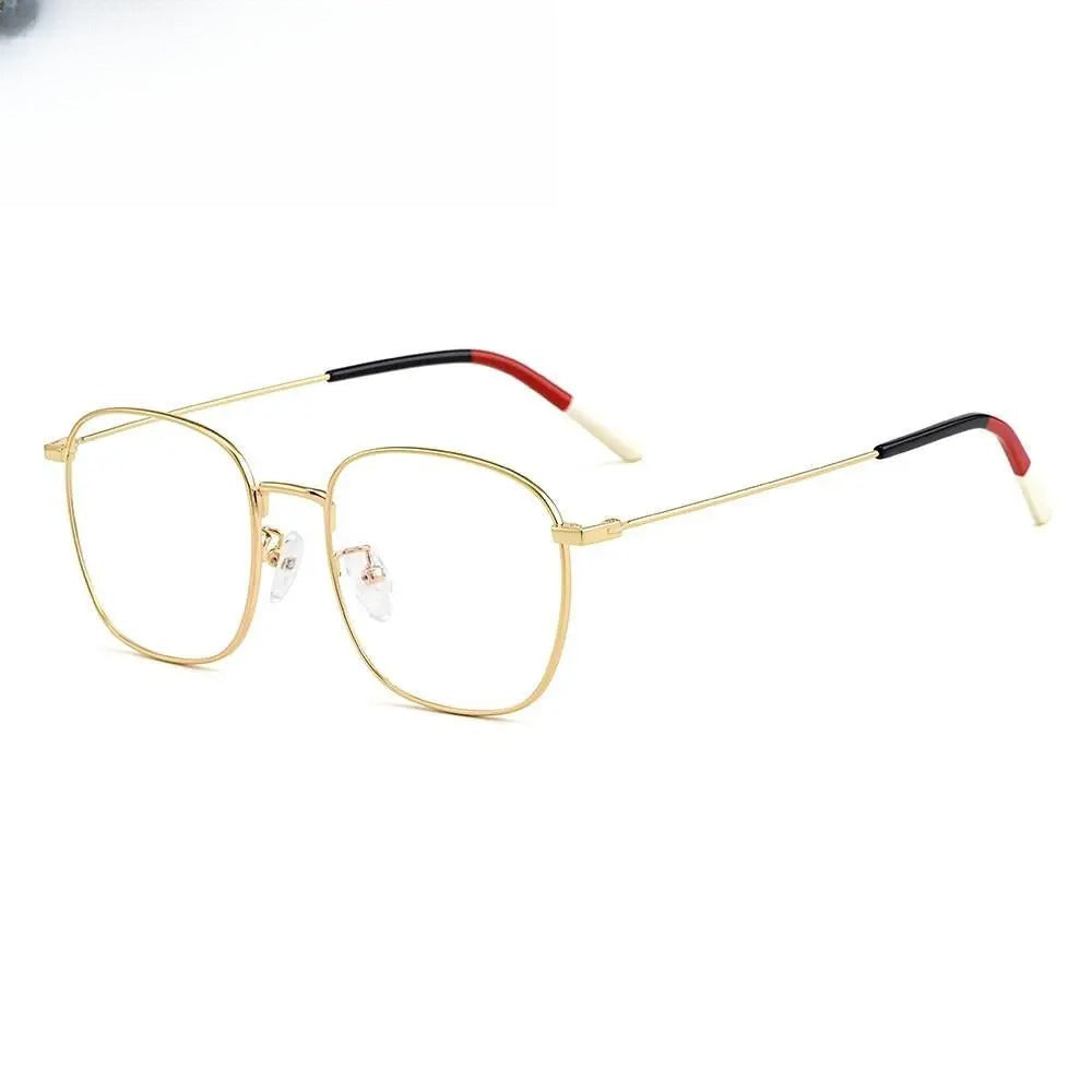Unisex Square Full Rim Alloy Prescription Glasses M0681 — view 1 | Rx Spectacle