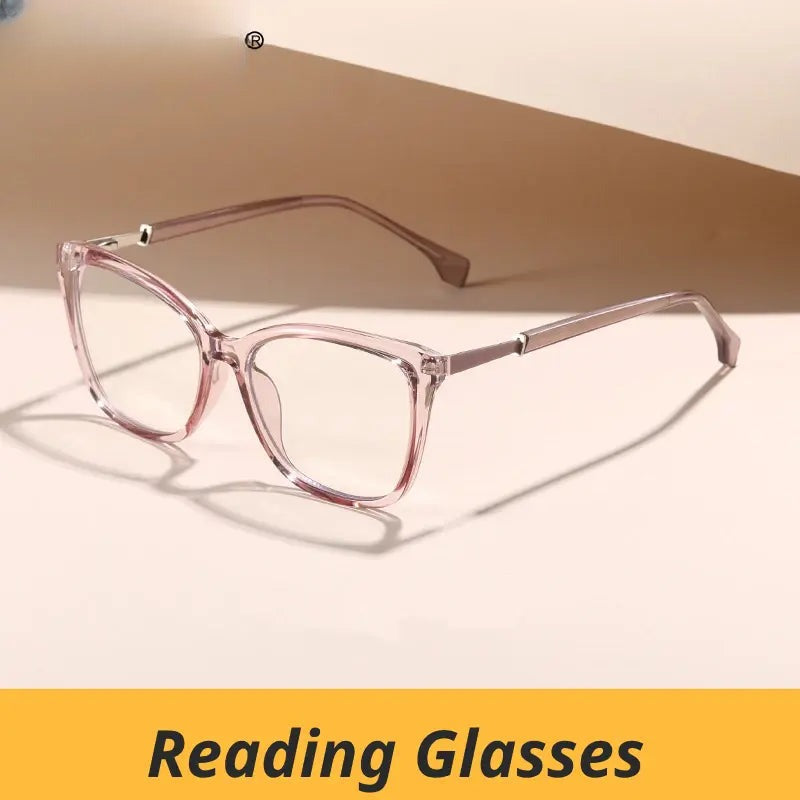 Women's Cat Eye Full Rim TR90 Reading Glasses 627007 — view 1 | Rx Spectacle