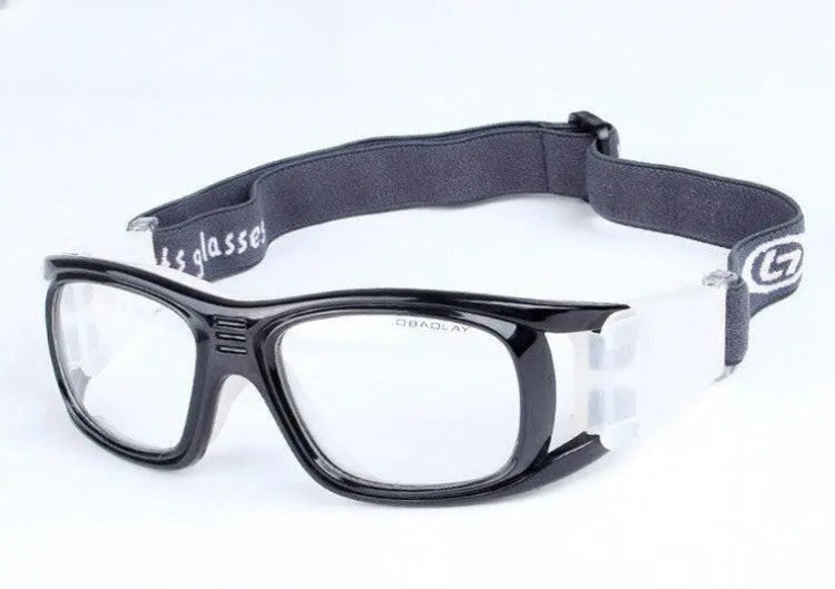 Unisex Square Full Rim Acetate Sports Glasses 0847 — view 3 | Rx Spectacle
