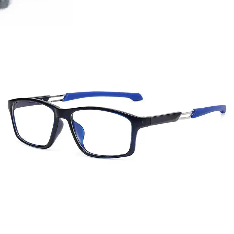 Men's Square Full Rim TR90 Reading Glasses 18189 — view 7 | Rx Spectacle