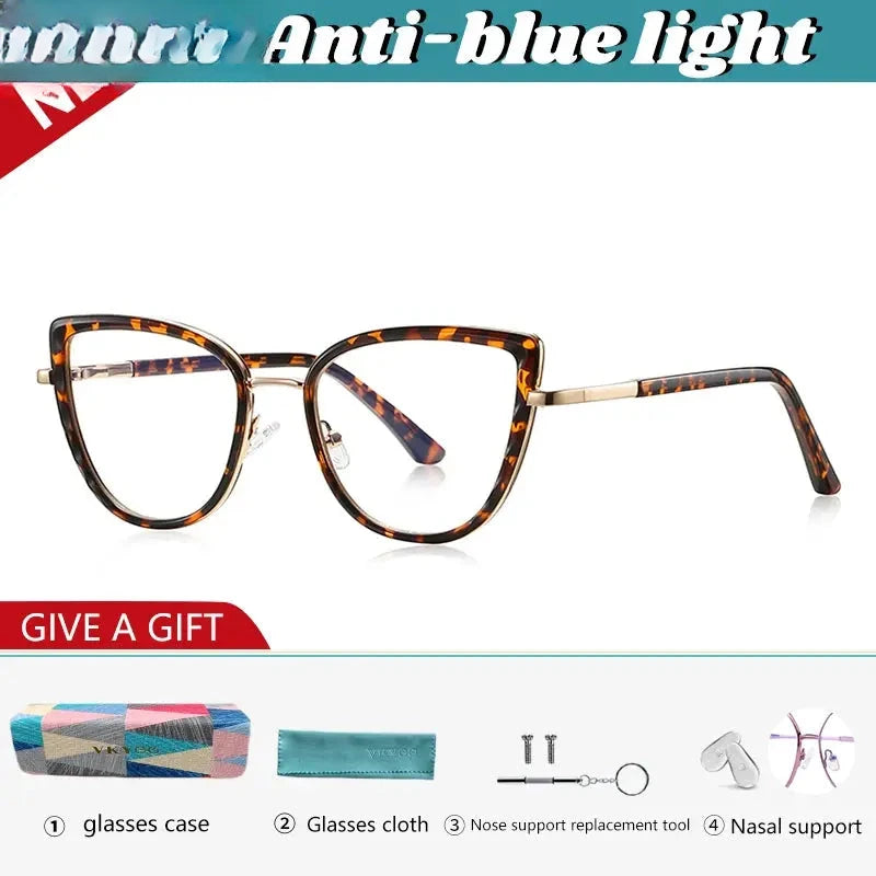 Women's Butterfly Full Rim TR90 Reading Glasses 31514 — view 8 | Rx Spectacle