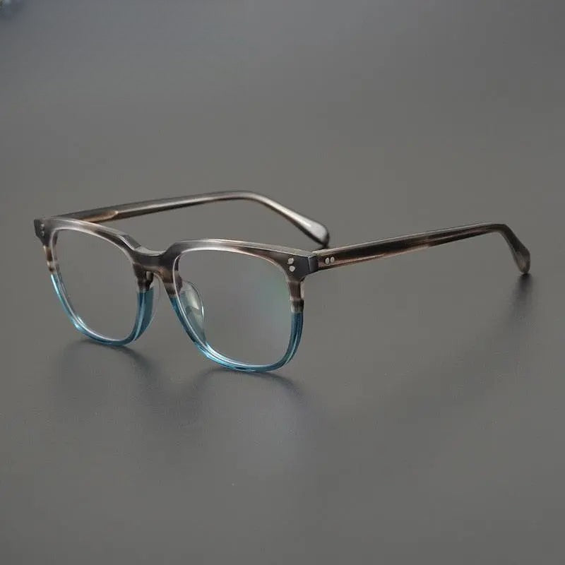 Unisex Square Full Rim Acetate Prescription Glasses Gxyj778 — view 1 | Rx Spectacle