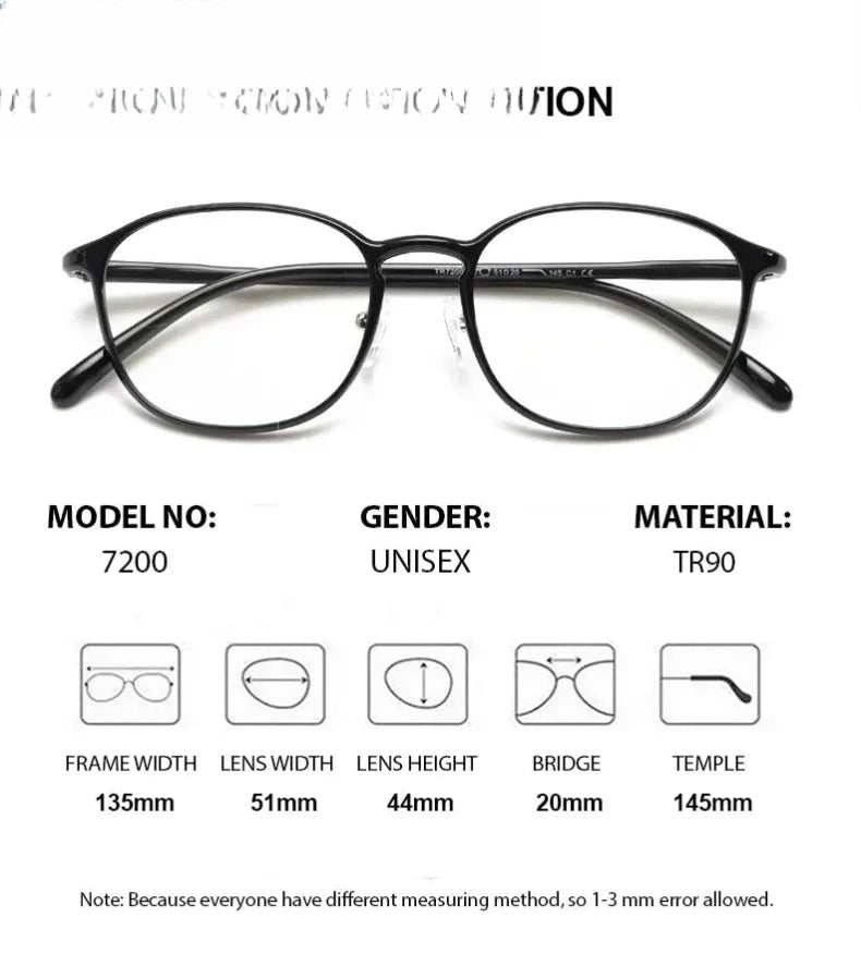 Women's Oval Full Rim Titanium Prescription Glasses 87200 — view 2 | Rx Spectacle