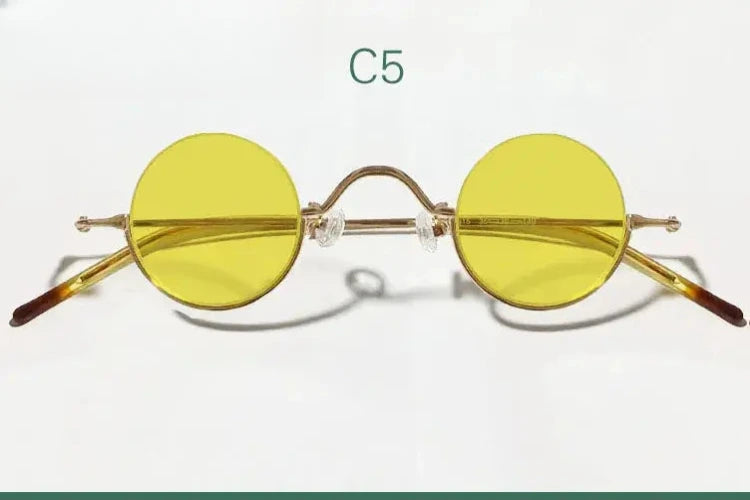 Women's Round Semi-Rimless Alloy Prescription Glasses 14130 — view 16 | Rx Spectacle
