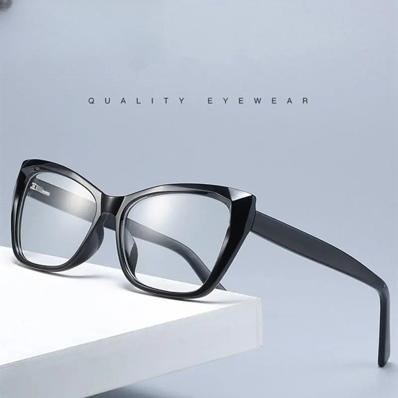 Women's Cat Eye Full Rim Acetate Prescription Glasses 2002 — view 11 | Rx Spectacle