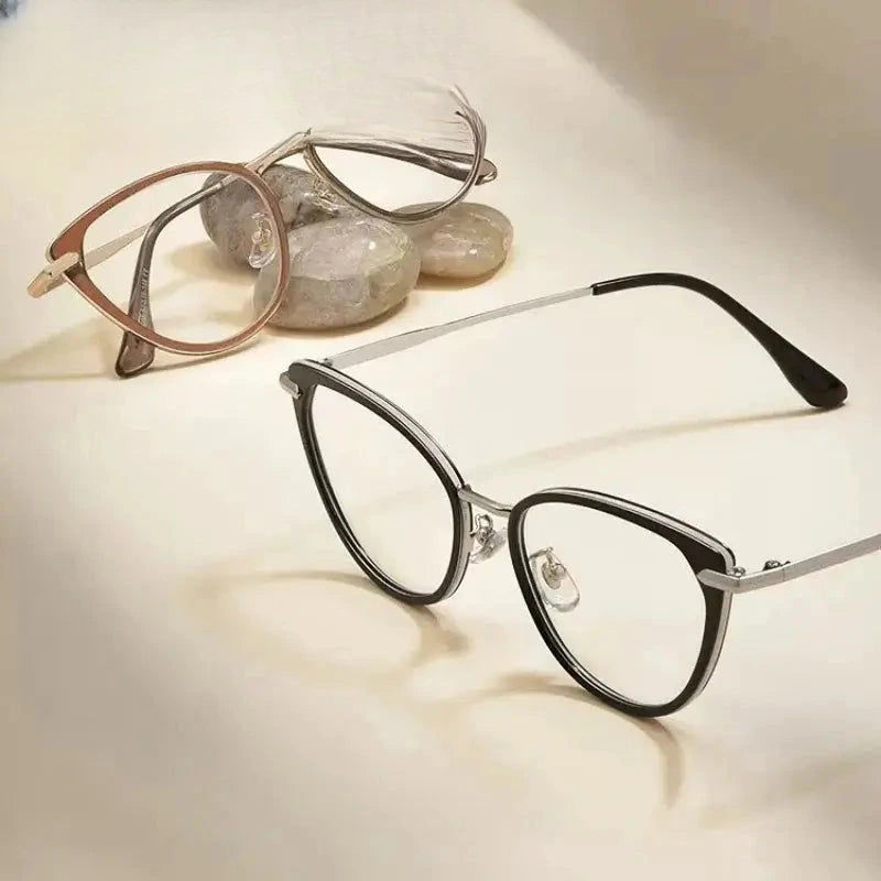 Women's Cat Eye Full Rim TR90 Prescription Glasses 11916 — view 1 | Rx Spectacle
