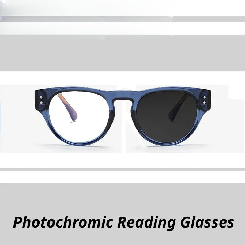 Women's Round Full Rim Acetate Reading Glasses 682528 — view 1 | Rx Spectacle