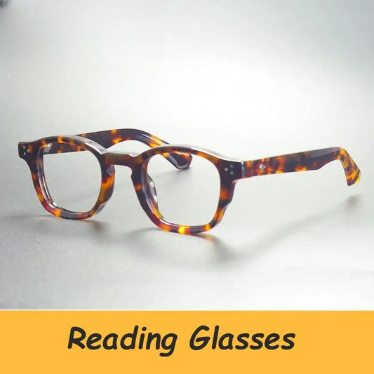 Unisex Oval Full Rim Acetate Reading Glasses G66302 — view 1 | Rx Spectacle