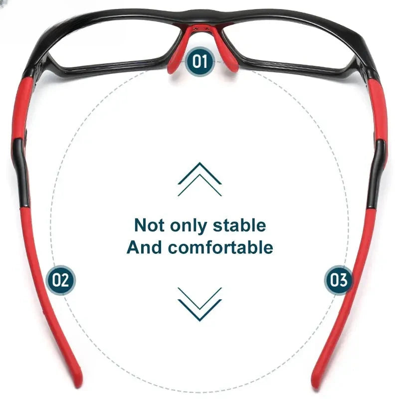 Unisex Square Full Rim TR90 Reading Glasses 4180 — view 3 | Rx Spectacle