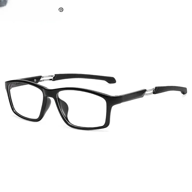 Men's Square Full Rim TR90 Reading Glasses 18189 — view 6 | Rx Spectacle