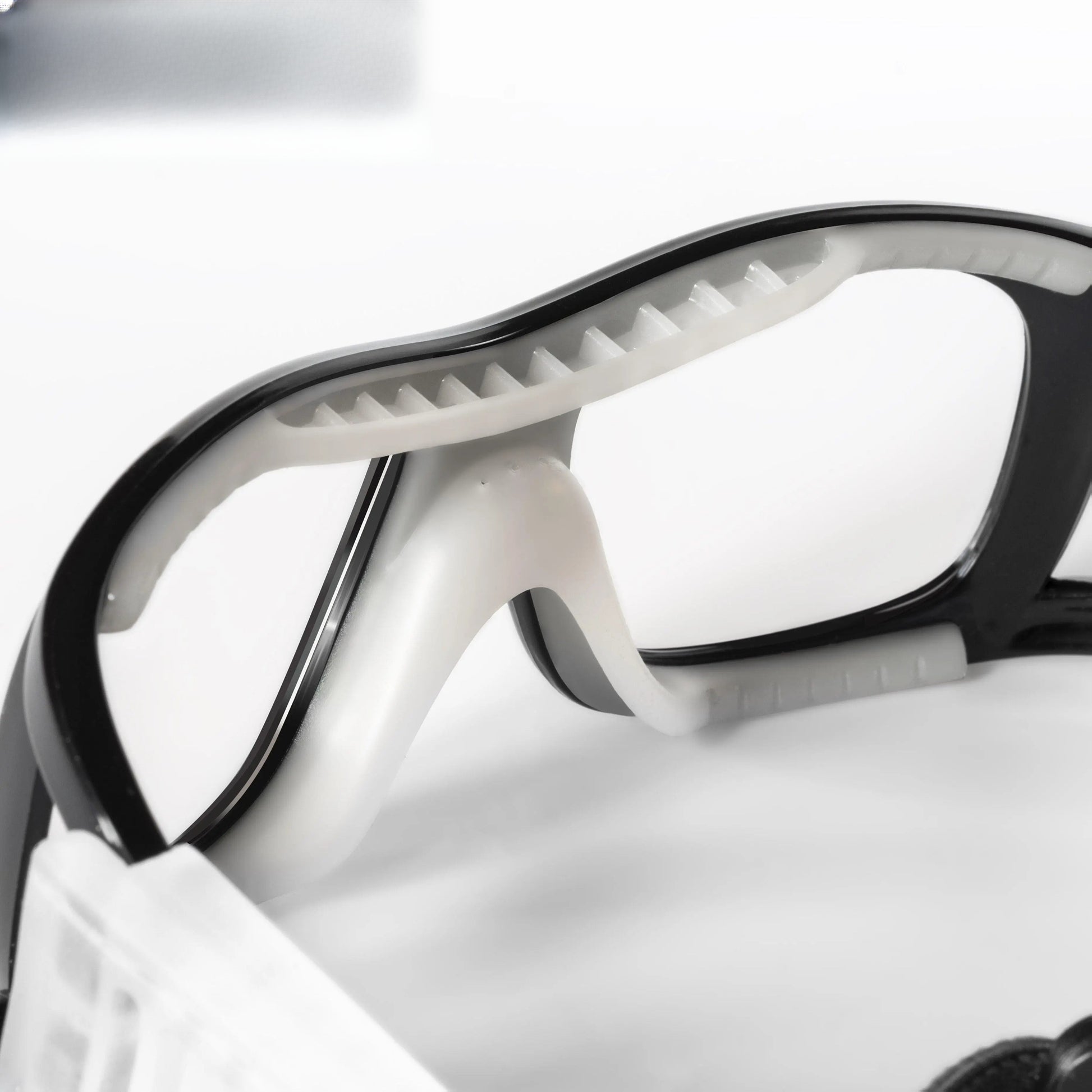 Unisex Square Full Rim Acetate Sports Glasses 0847 — view 5 | Rx Spectacle