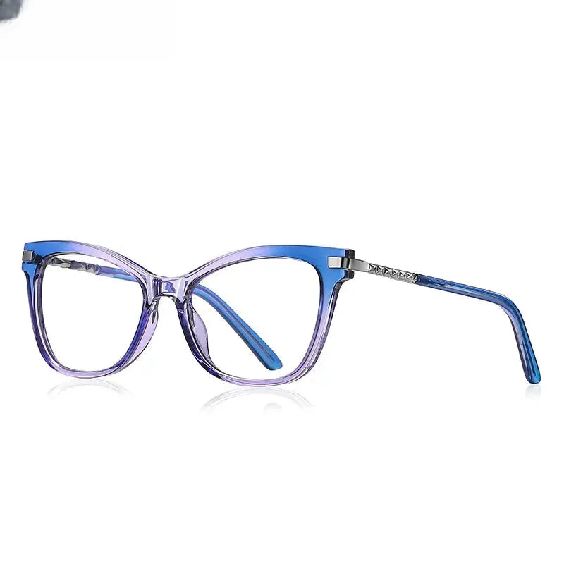 Women's Square Full Rim TR90 Reading Glasses 2108 — view 11 | Rx Spectacle