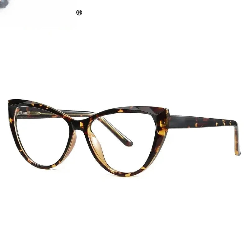 Women's Cat Eye Full Rim Titanium Prescription Glasses 2003 — view 5 | Rx Spectacle