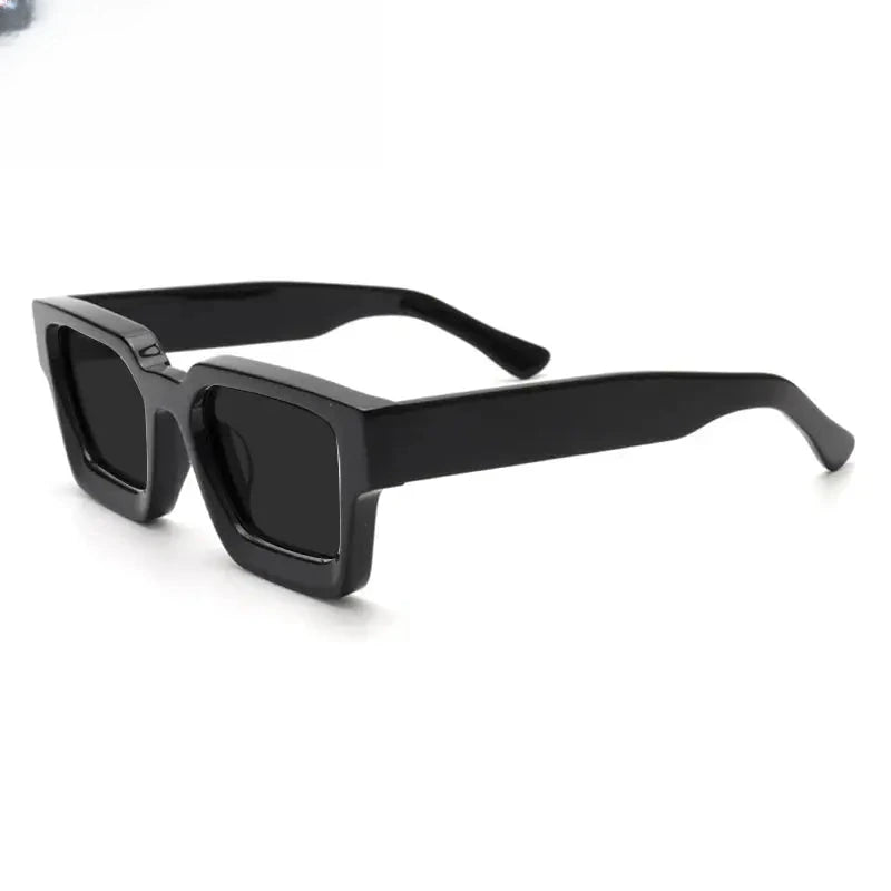 Unisex Square Full Rim Acetate Prescription Glasses Mo19 — view 15 | Rx Spectacle