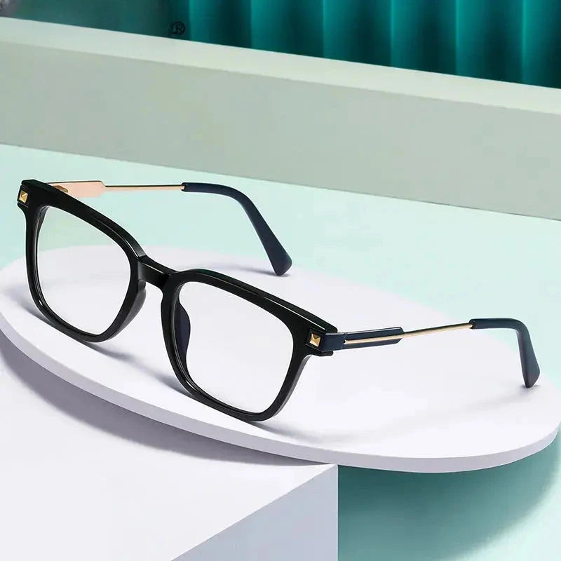 Women's Square Full Rim TR90 Reading Glasses 2068 — view 1 | Rx Spectacle
