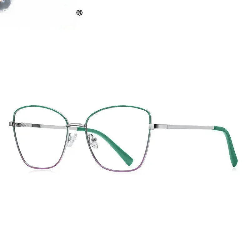 Unisex Square Full Rim Titanium Reading Glasses 3087 — view 5 | Rx Spectacle