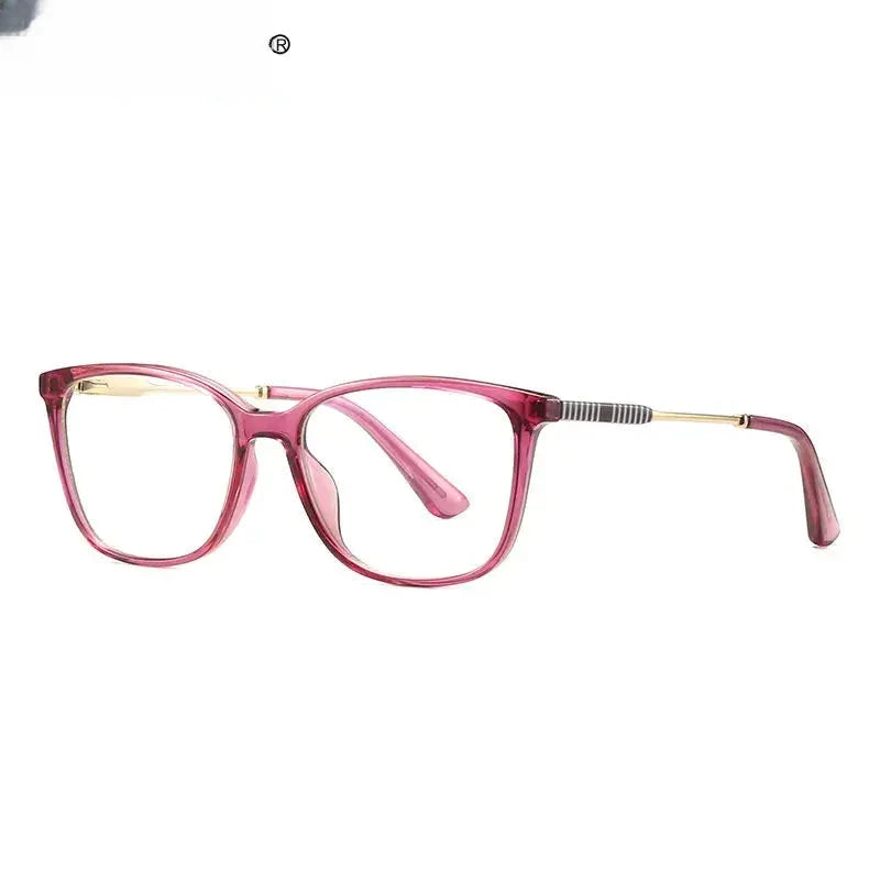 Women's Square Full Rim TR90 Reading Glasses 2057 — view 4 | Rx Spectacle