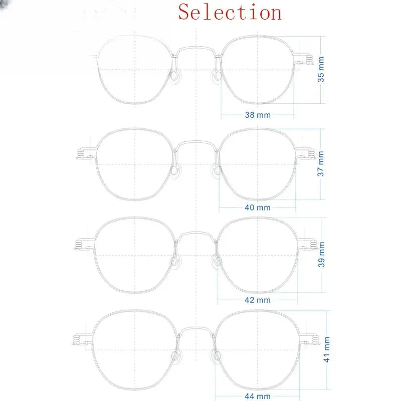 Unisex Polygon Full Rim Stainless Steel Prescription Glasses Y3835 — view 3 | Rx Spectacle