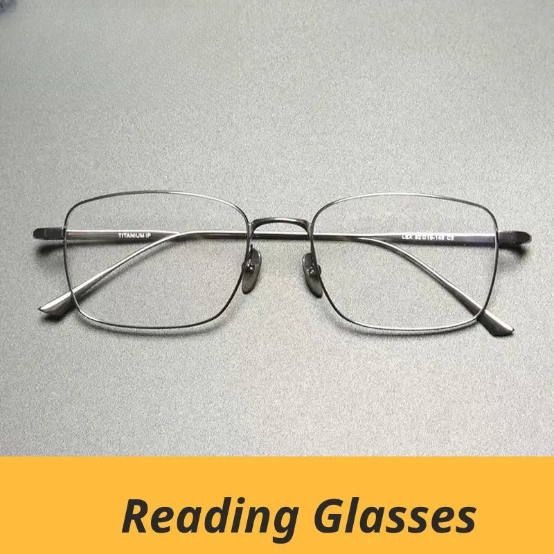 Women's Polygon Full Rim Titanium Reading Glasses G2138 — view 1 | Rx Spectacle