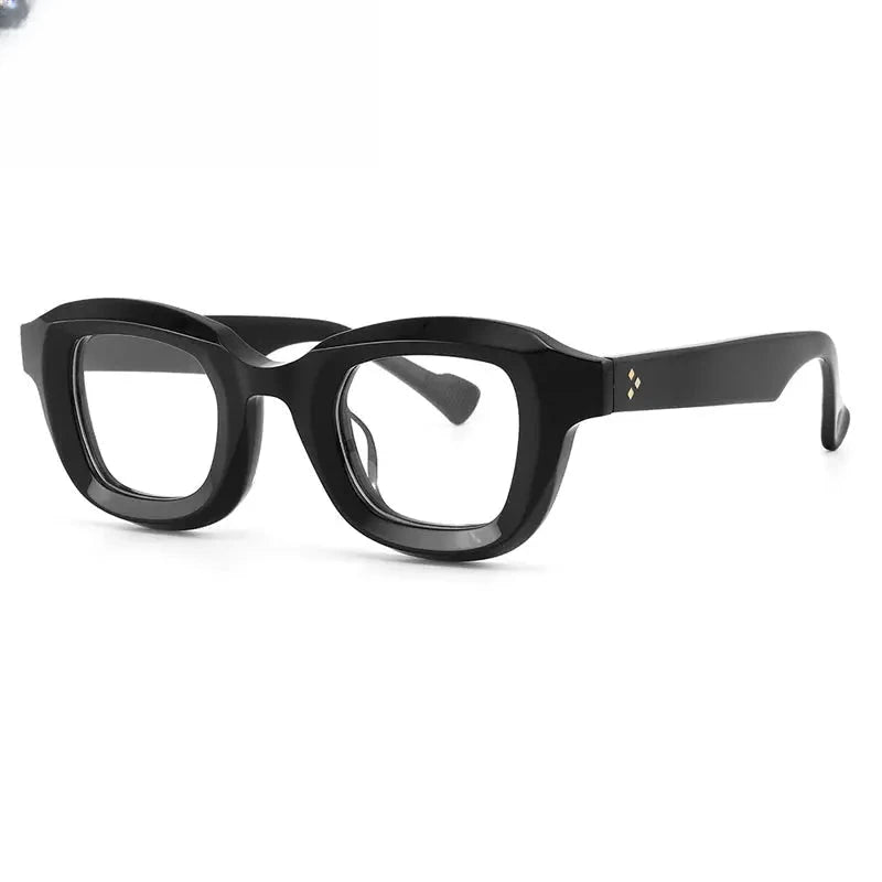 Unisex Square Full Rim Acetate Prescription Glasses Gxyj1145 — view 6 | Rx Spectacle