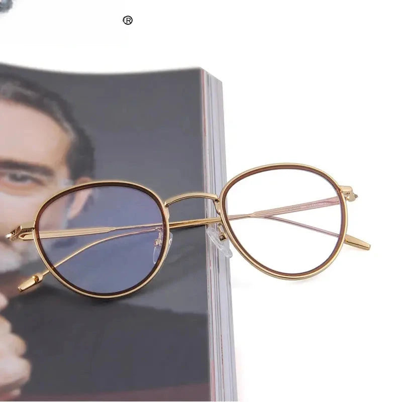 Women's Oval Full Rim Acetate Reading Glasses 6206 — view 1 | Rx Spectacle
