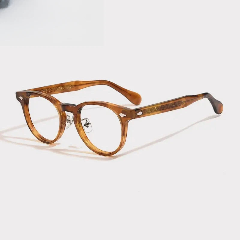 Unisex Square Full Rim Acetate Prescription Glasses G1519 — view 2 | Rx Spectacle