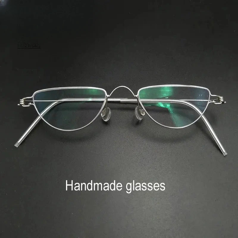 Unisex Triangle Full Rim Flat Top Reading Glasses 4520r — view 1 | Rx Spectacle