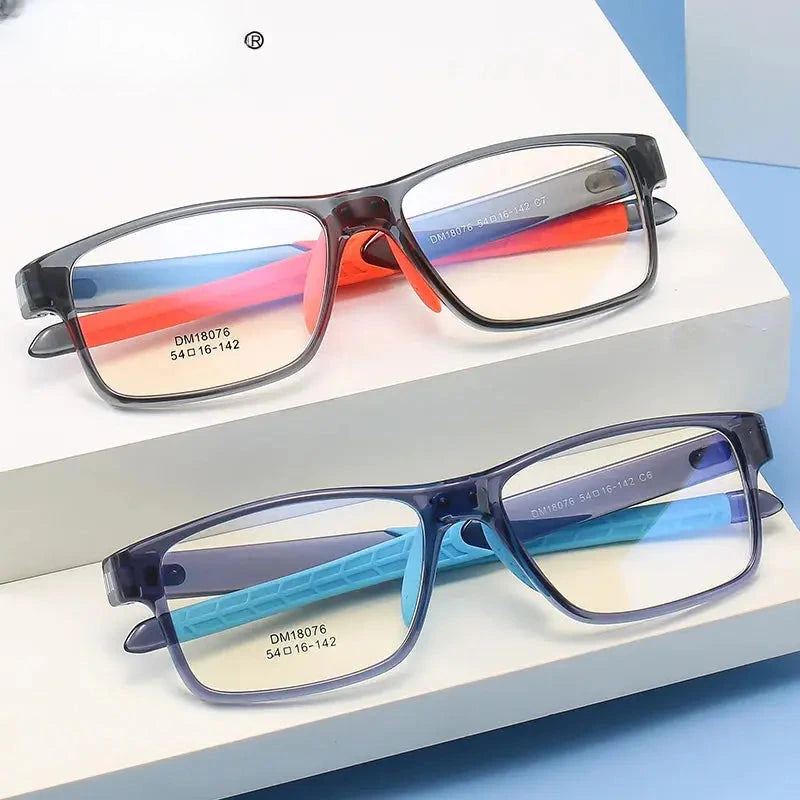 Women's Square Full Rim TR90 Reading Glasses 18076 — view 2 | Rx Spectacle