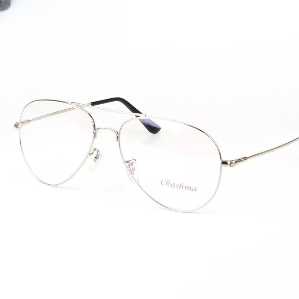 Unisex Full Rim Titanium Double Bridge Prescription Glasses 3206 — view 3 | Rx Spectacle