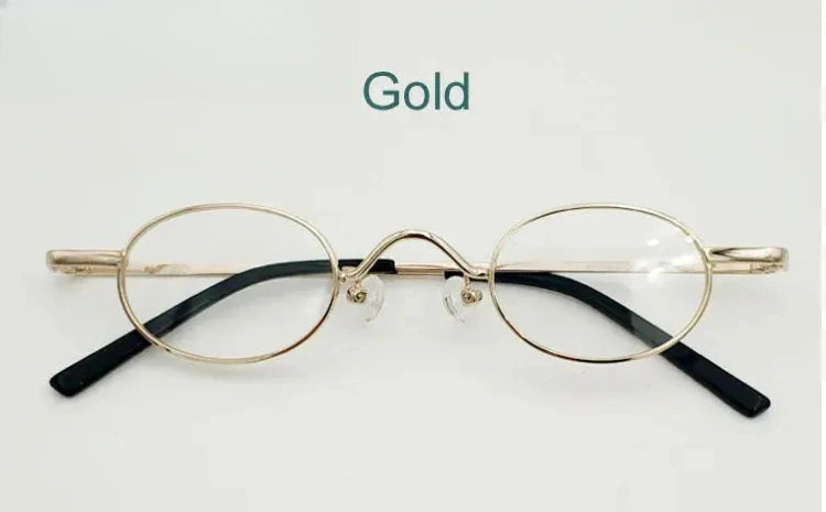 Unisex Oval Full Rim Alloy Prescription Glasses 13427 — view 5 | Rx Spectacle