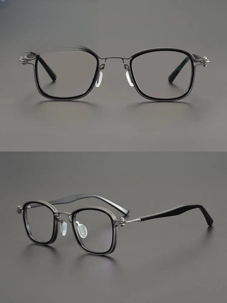 Unisex Square Full Rim Acetate Prescription Glasses Gxyj698 — view 14 | Rx Spectacle