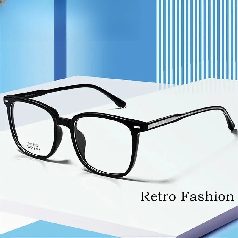 Unisex Square Full Rim Acetate Prescription Glasses BV85002B — view 1 | Rx Spectacle