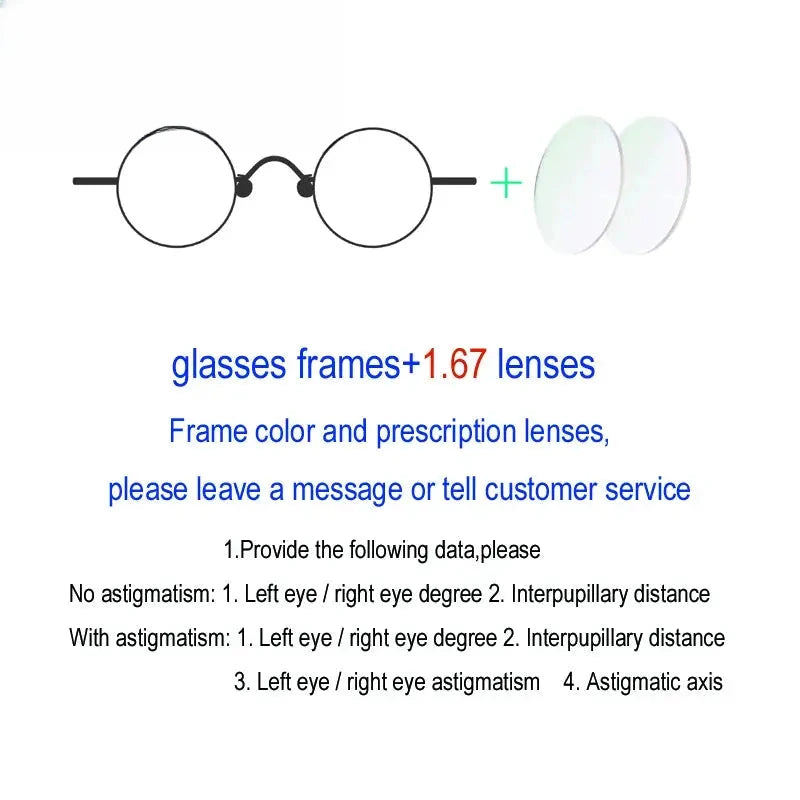 Women's Round Full Rim Alloy Prescription Glasses 811008 — view 4 | Rx Spectacle