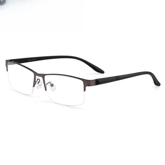 Men's Full Rim Alloy Oversized Prescription Glasses S61012 — view 1 | Rx Spectacle