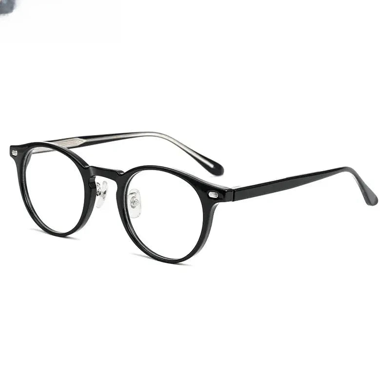 Women's Round Full Rim Acetate Reading Glasses 98321 — view 1 | Rx Spectacle