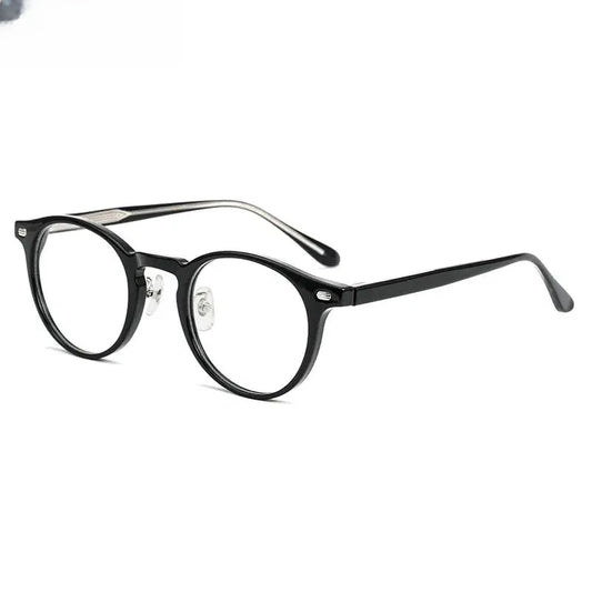 Women's Round Full Rim Acetate Reading Glasses 98421 — view 1 | Rx Spectacle