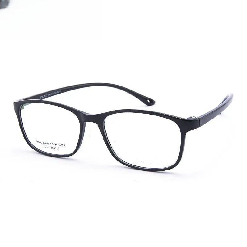 Men's Square Full Rim Titanium Sports Glasses 1194 — view 9 | Rx Spectacle