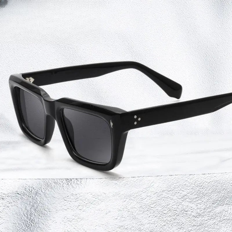 Men's Square Full Rim Acetate Prescription Glasses Tyj68 — view 1 | Rx Spectacle