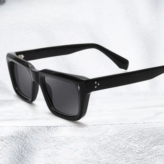 Men's Square Full Rim Acetate Prescription Glasses Tyj68 — view 1 | Rx Spectacle
