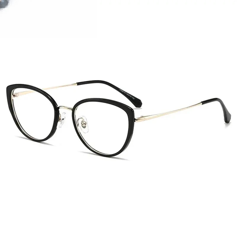 Women's Cat Eye Full Rim Acetate Prescription Glasses 441042 — view 1 | Rx Spectacle