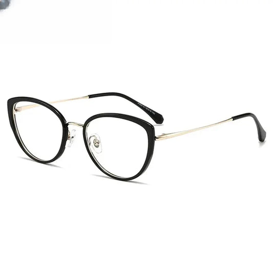 Women's Cat Eye Full Rim Acetate Prescription Glasses 441042 — view 1 | Rx Spectacle