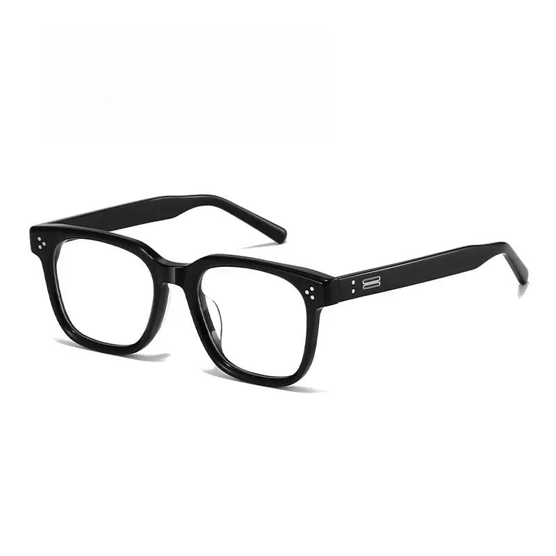Unisex Browline Full Rim Acetate Prescription Glasses 79034 — view 1 | Rx Spectacle