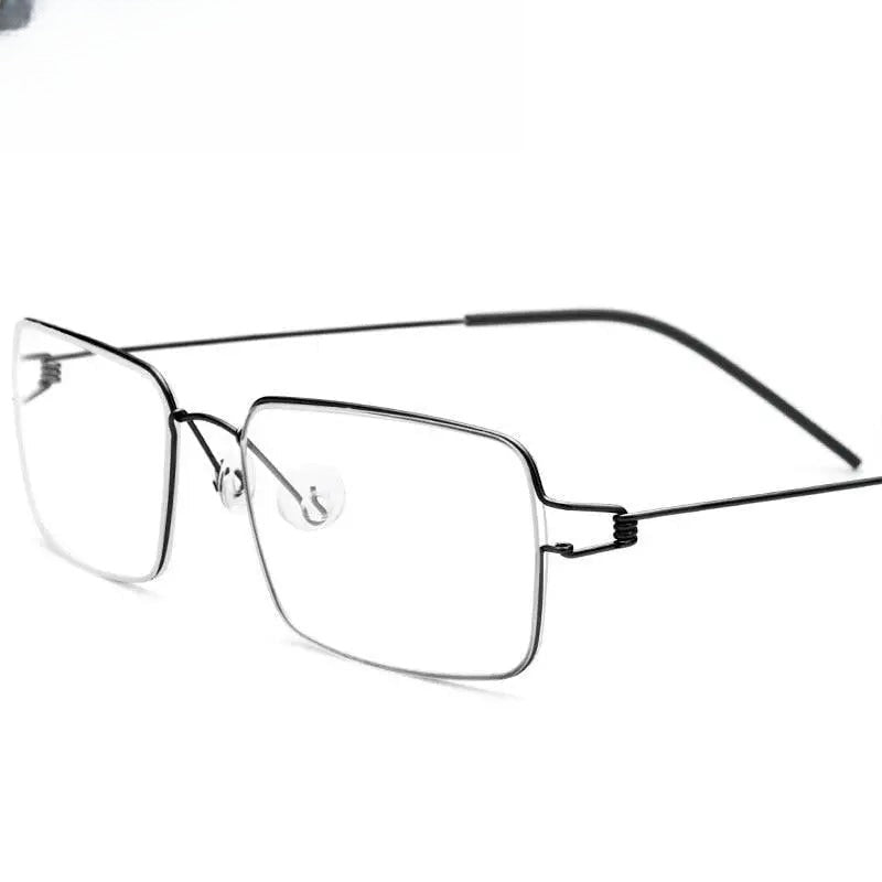 Unisex Full Rim Titanium Screwless Prescription Glasses 28606 — view 1 | Rx Spectacle
