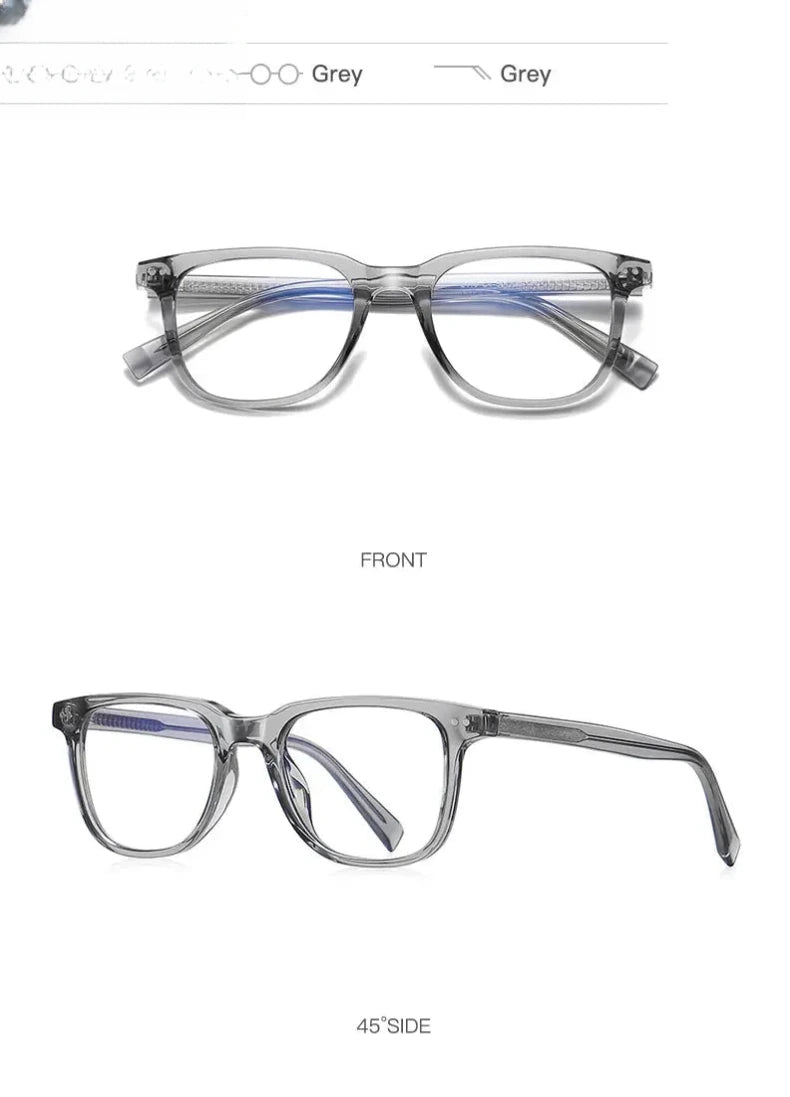 Women's Square Full Rim Plastic Reading Glasses Pfd2119 — view 16 | Rx Spectacle