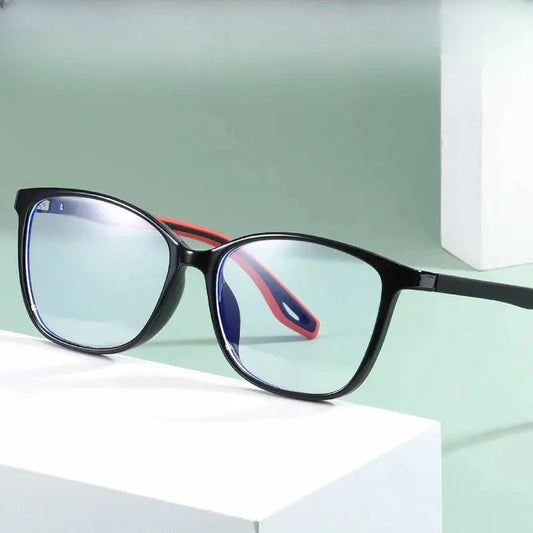 Unisex Square Full Rim Plastic Prescription Glasses 81312 — view 1 | Rx Spectacle