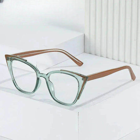 Women's Cat Eye Full Rim TR90 Prescription Glasses 70244 — view 1 | Rx Spectacle