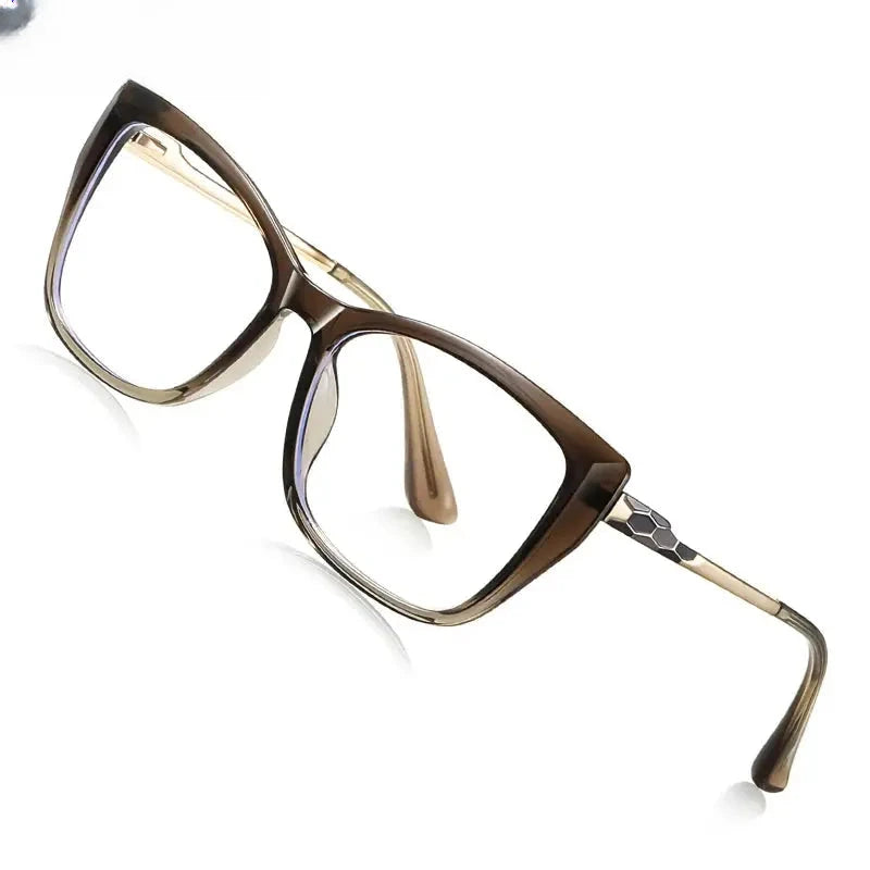 Women's Cat Eye Full Rim TR90 Reading Glasses 77230 — view 1 | Rx Spectacle