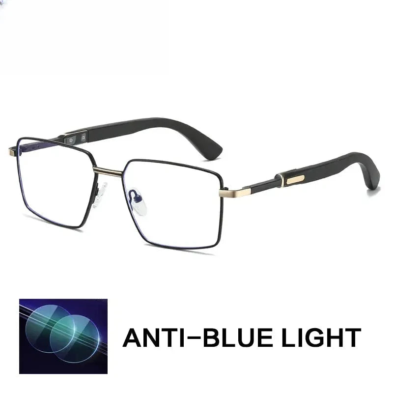 Unisex Polygon Full Rim Alloy Prescription Glasses 794003 — view 5 | Rx Spectacle